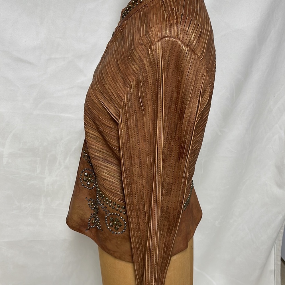 Double D Ranch Leather Jacket - Picture 6 of 7